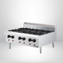 BẾP ÂU 6 HỌNG DÙNG GAS OB6-17