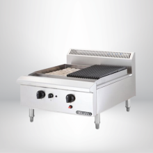 NƯỚNG THAN NHÂN TẠO 2 HỌNG DÙNG GAS CRB2B-17