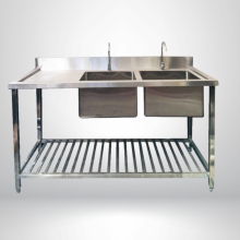 CHẬU RỬA 1, 2 HỘC CÓ CÁNH, CÓ KỆ SONG DƯỚI