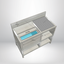 QUẦY THÙNG ĐÁ INOX