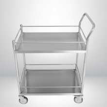 XE ĐẨY INOX 2 TẦNG