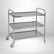 XE ĐẨY INOX 3 TẦNG