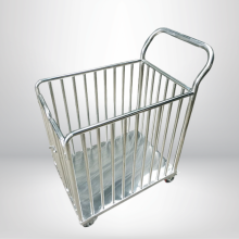 XE ĐẨY ĐỒ VẢI INOX 