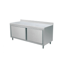 TỦ QUẦY INOX 2 CỬA LÙA