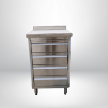 TỦ INOX 4 HỘC KÉO