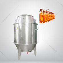LÒ QUAY VỊT 40 INOX MINI (1-2 CON) DÙNG THAN