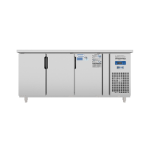 BÀN ĐÔNG 3 CÁNH MỞ INOX 1800x750x850
